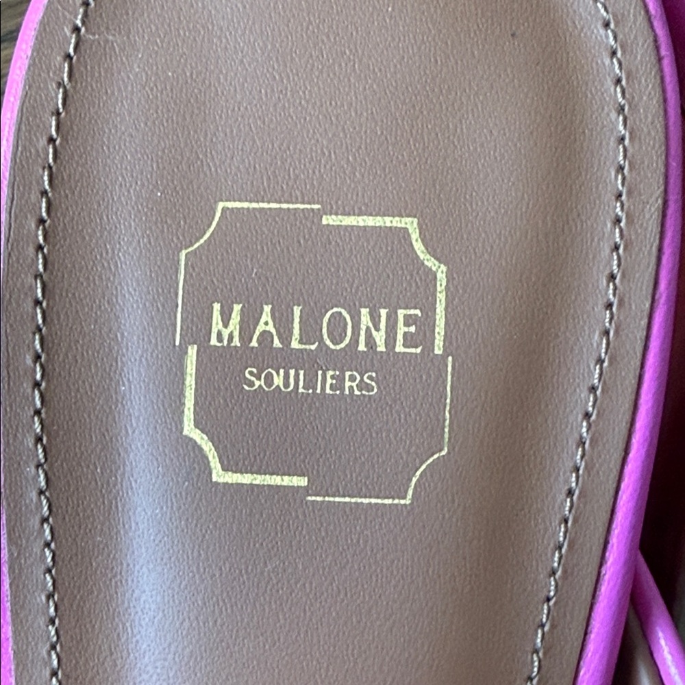 Malone Souliers Pink and Red Platform Heels - Picture 4 of 15